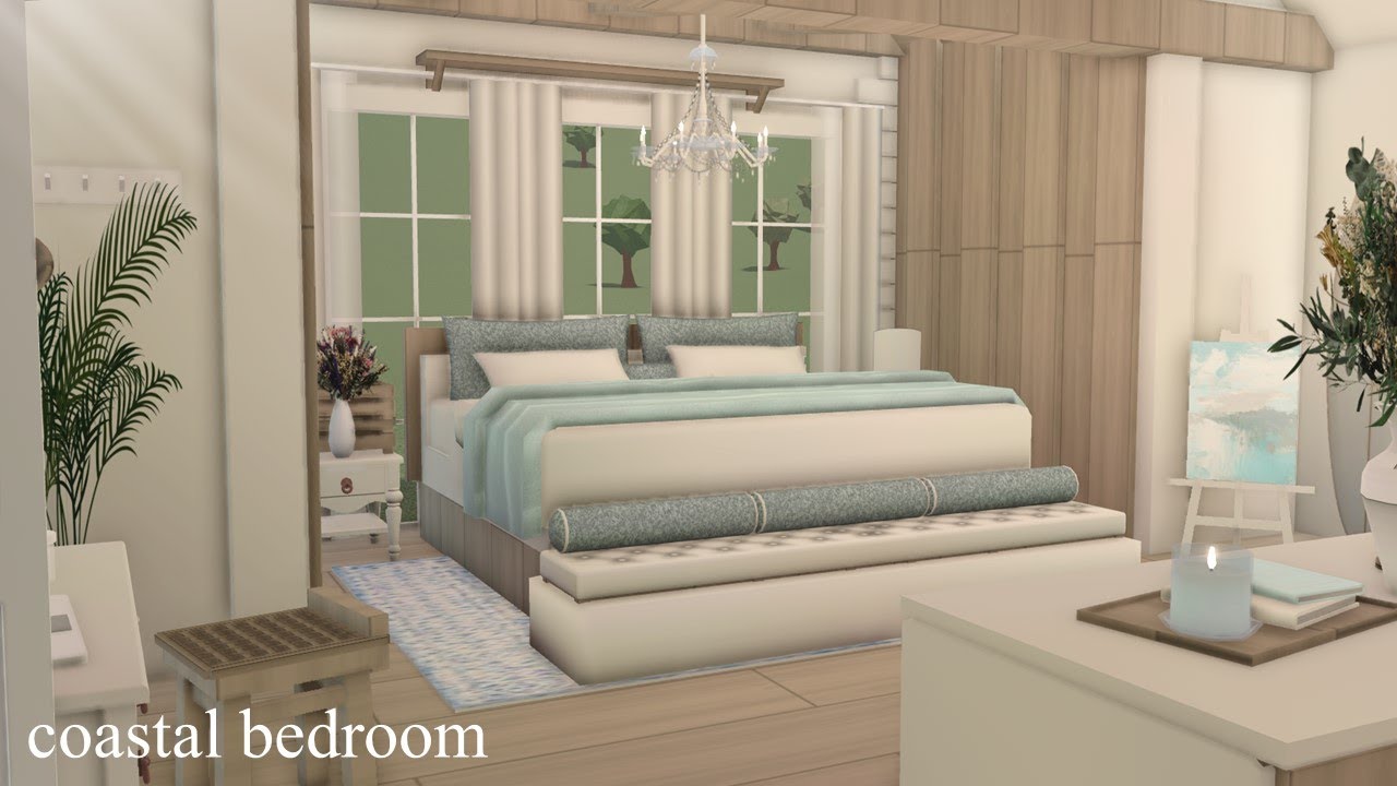 BLOXBURG: coastal summer bedroom 80k | Leqhhx
