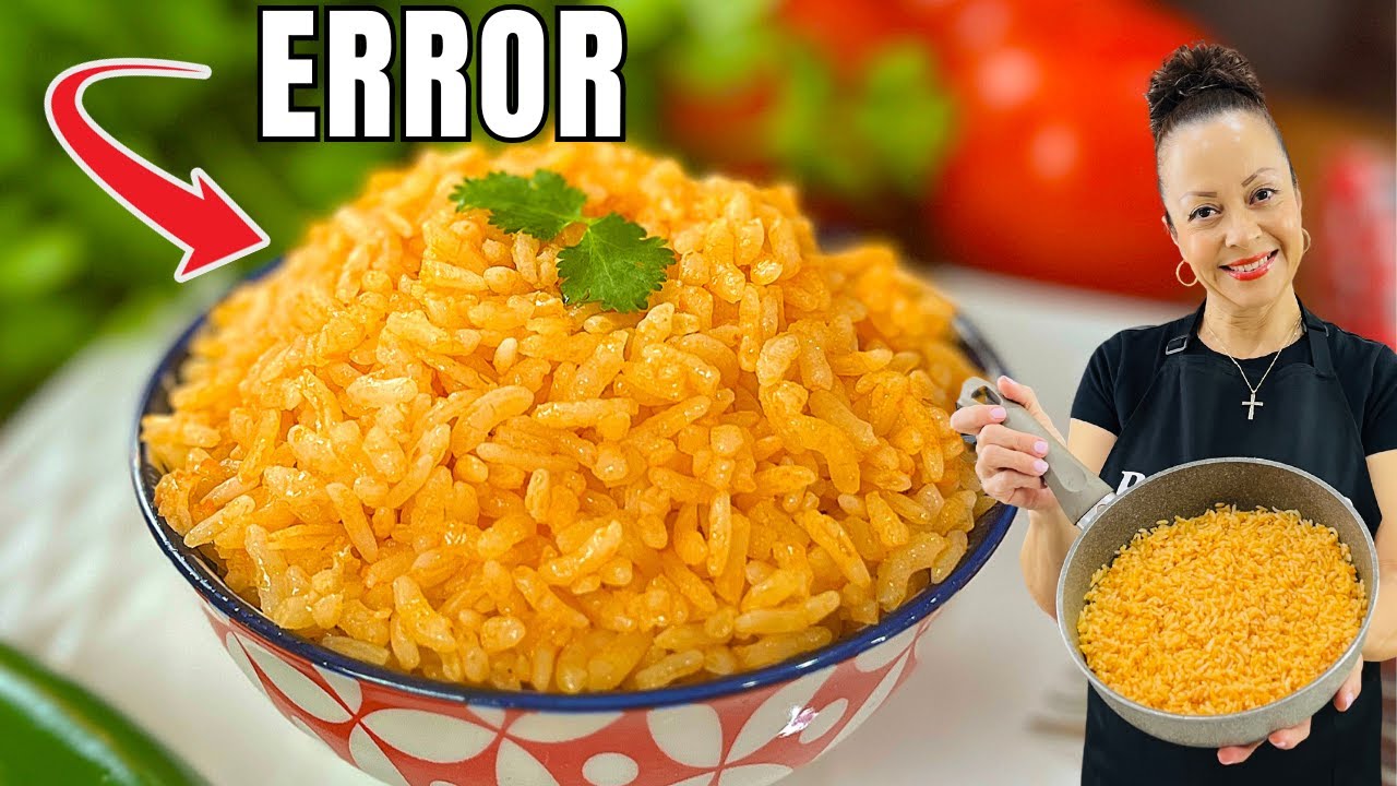 Cómo Hacer ARROZ ROJO MEXICANO Perfecto Paso a Paso