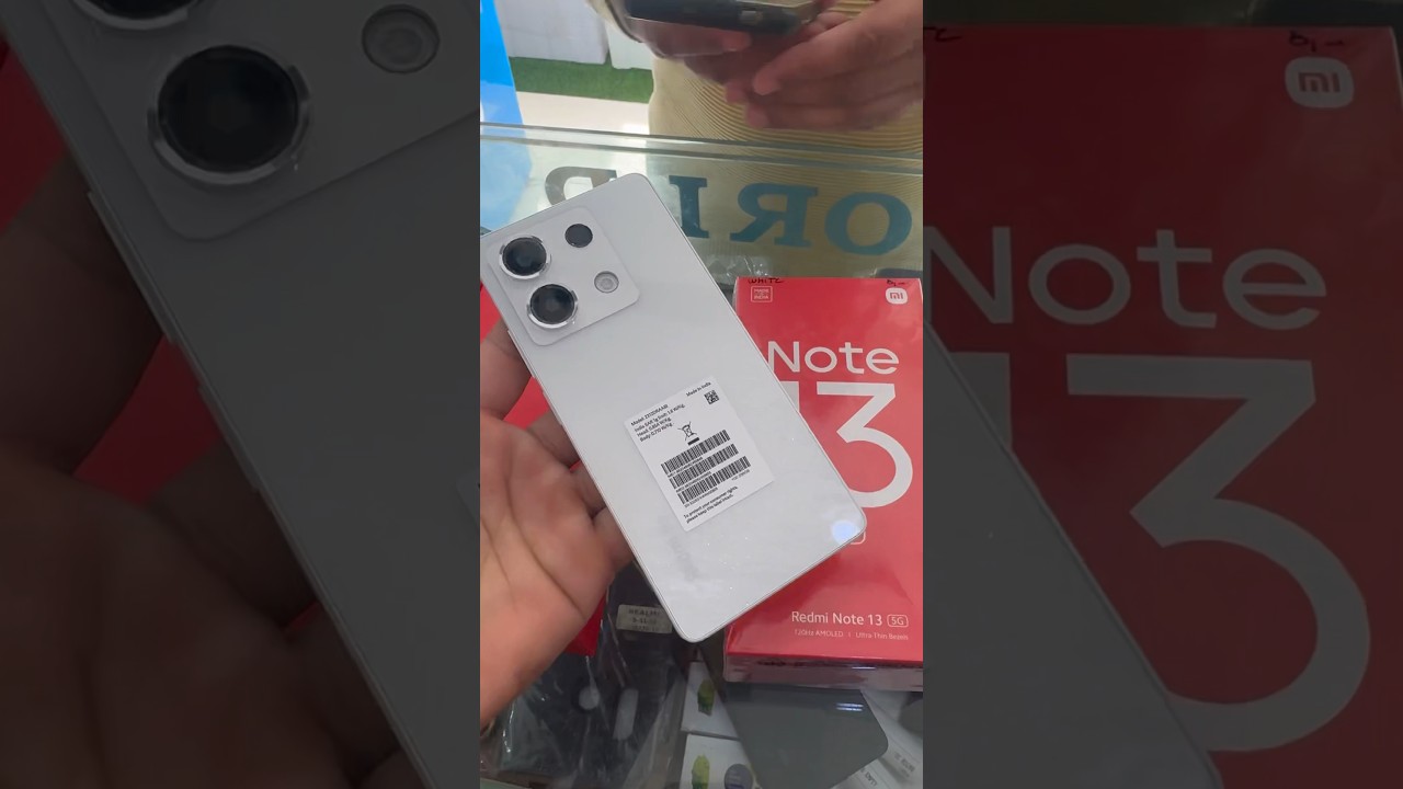 REDMI NOTE 13☄️.                       #unboxing #redminote13series #mobile #newarrivals #explore