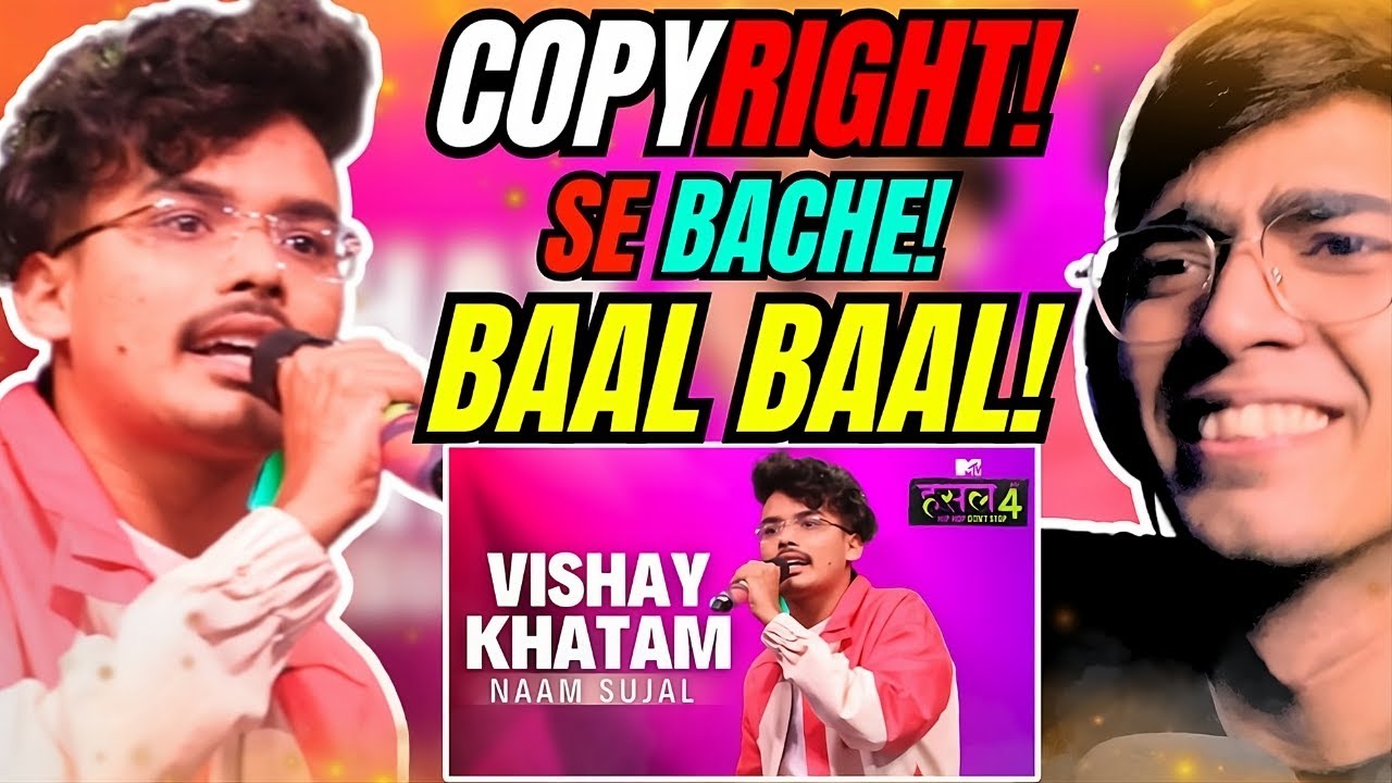 Vishay Khatam | Naam Sujal | Raftaar | MTV Hustle 4 | Reaction | Review | MoshReacts