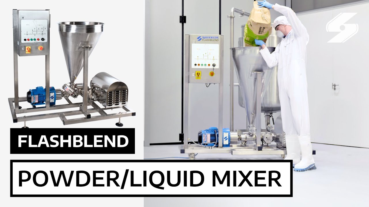 Powder/Liquid Mixing System - Silverson Flashblend