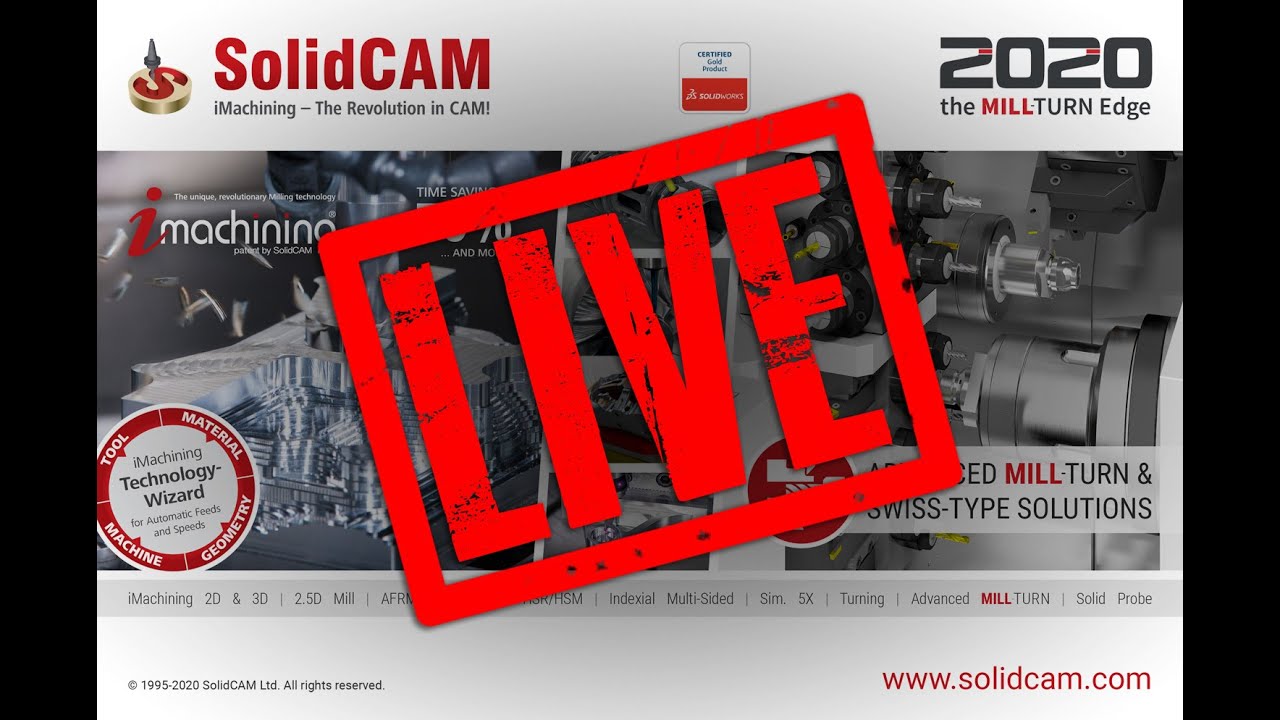 SolidCAM LIVE - Adding fixtures