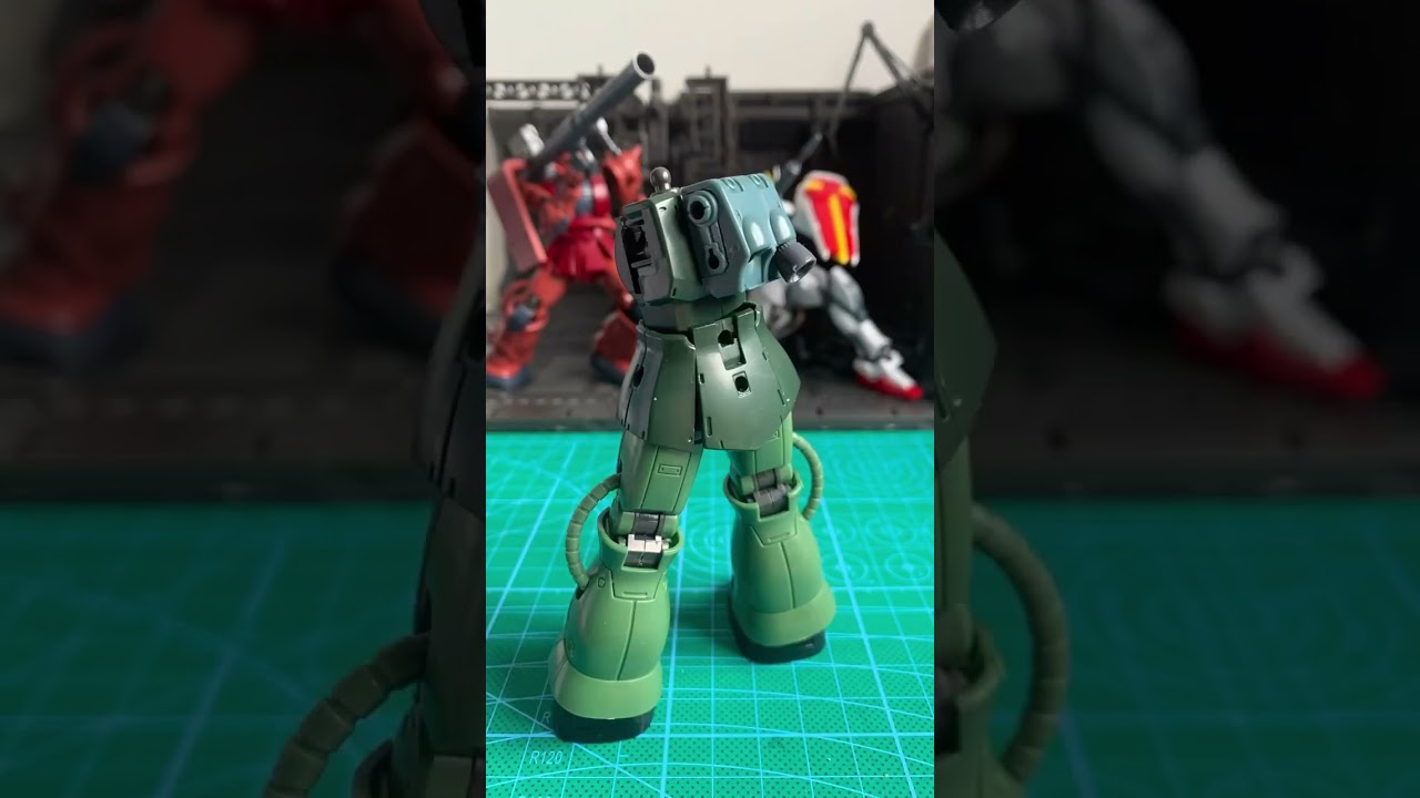 Gaogao Zaku II Gundam from AliExpress