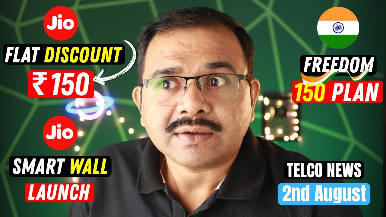 Jio Latest Discount Offer Launch, VI New Plans, Freedom Recharge Plan 150 | Telco News
