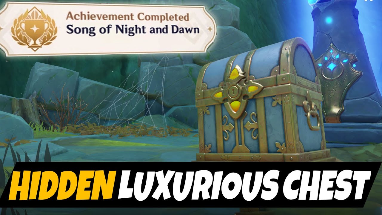Sumeru Hidden Luxurious Chest & Achievement : Song of Night and Dawn | Genshin Impact 3.0