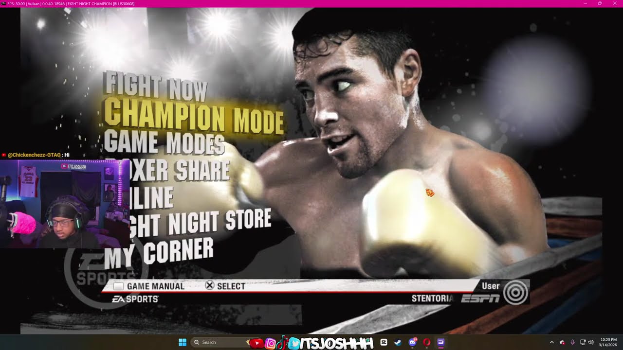 🔴LIVE NOW: FIGHT NIGHT CHAMPION GOAT DIFFICULTY+ REACTIONS + MORE GAMES!
