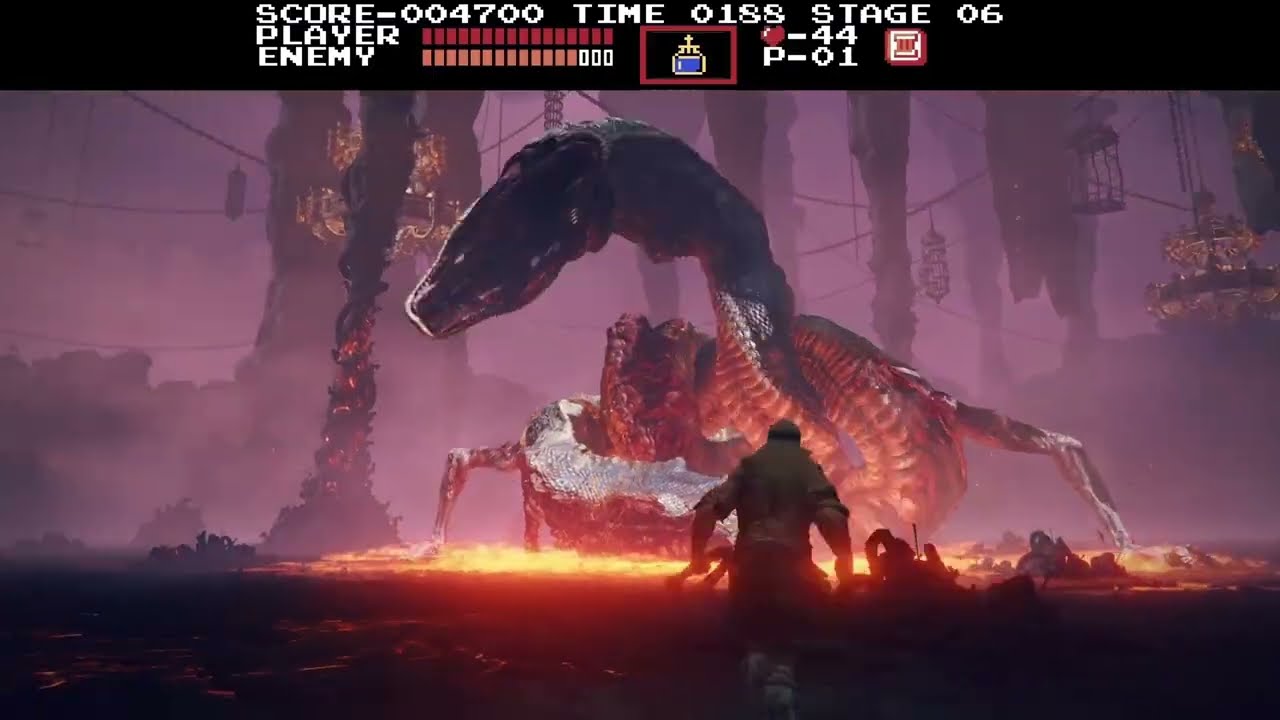 Simon Belmont vs Queen Medusa - Castlevania Elden Ring