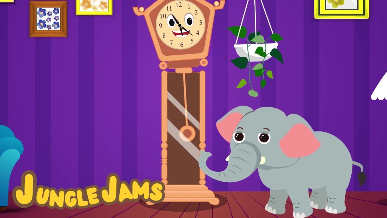 Hickory Dickory Dock | Nursery rhymes for kids song Original song | Animated children's videos