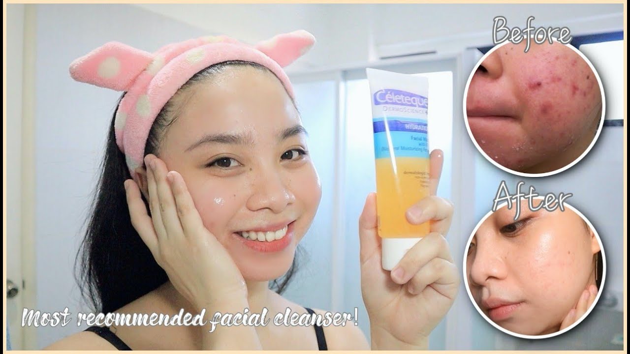 Celeteque Hydration Facial Wash Review || MY BEST TIPID FACIAL CLEANSER ♥️