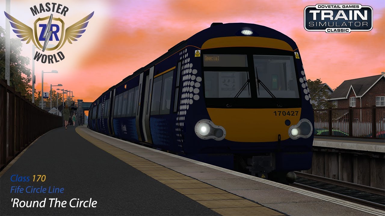 'Round The Circle - Fife Circle Line - Class 170 - Train Simulator Classic
