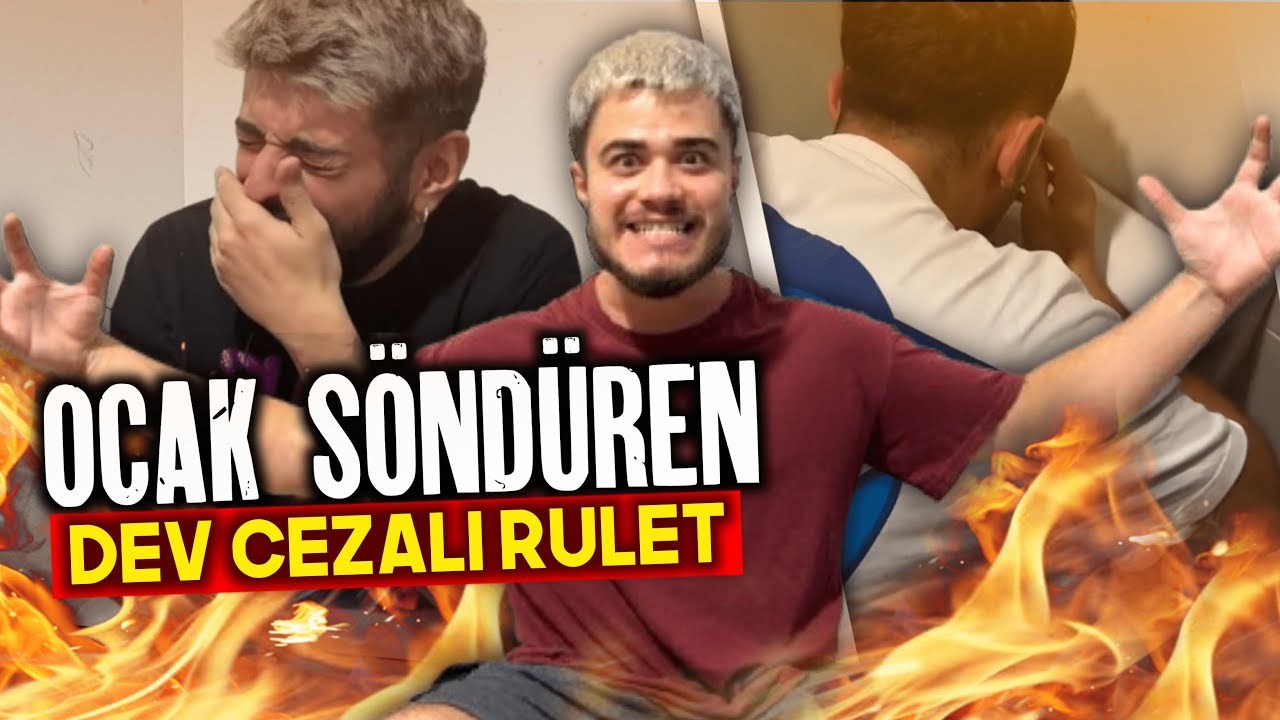 OCAK S&Ouml;ND&Uuml;REN CEZALI RULET - mideler pert oldu !!!
