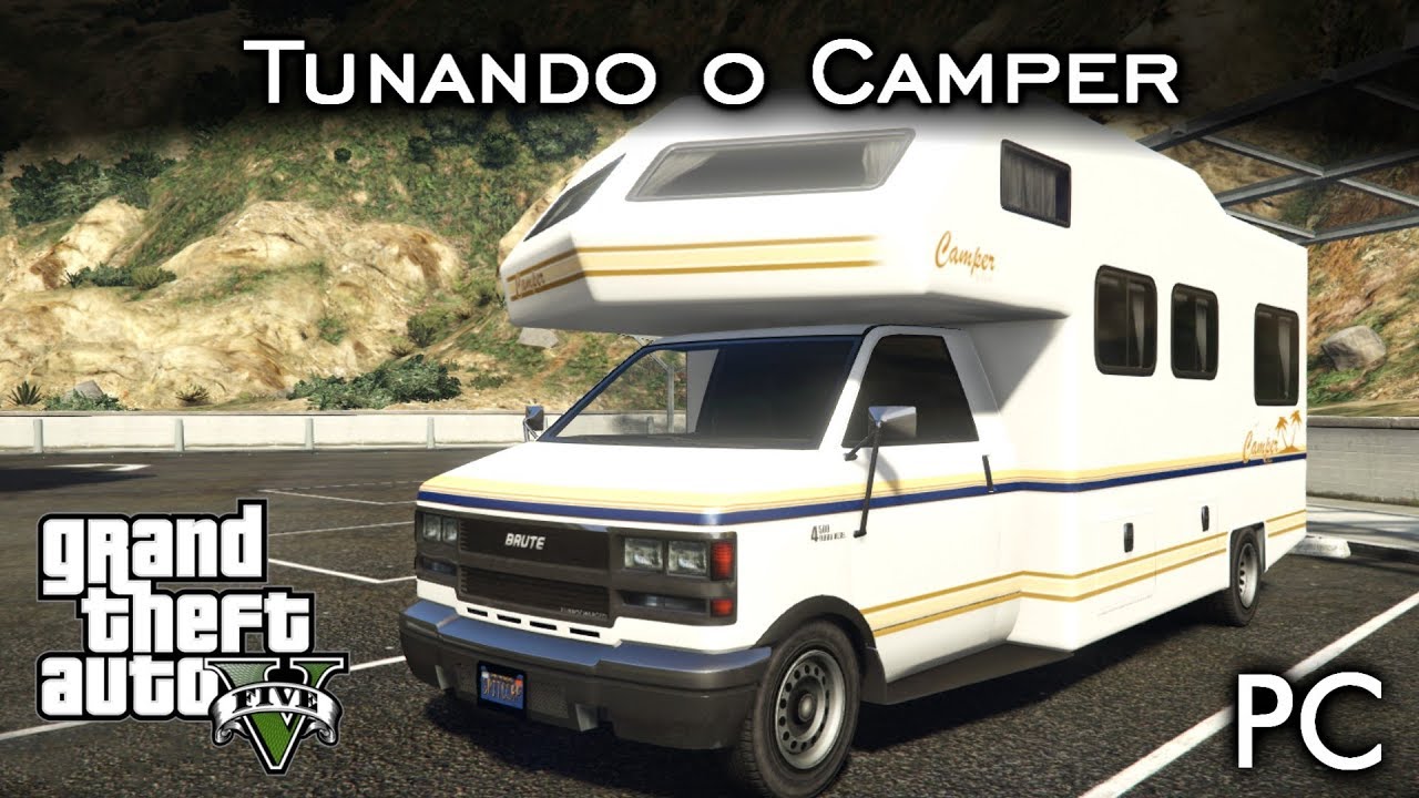 Tunando o Camper - Motorhome Moderno! 🚙 | GTA V - PC [PT-BR]