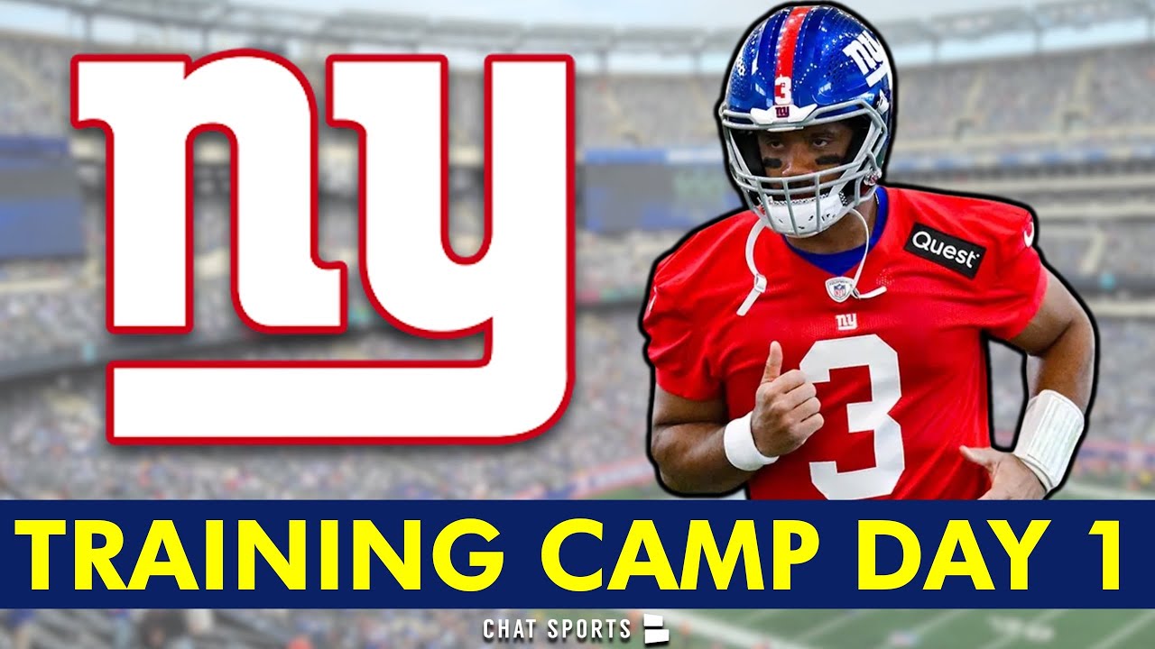 🚨 Giants News From Day 1 Of Training Camp