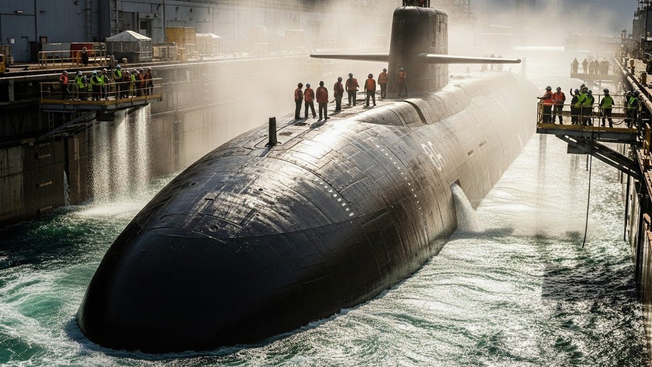 How Giant Submarines Are Built – Insane Steel to Ocean Transformation