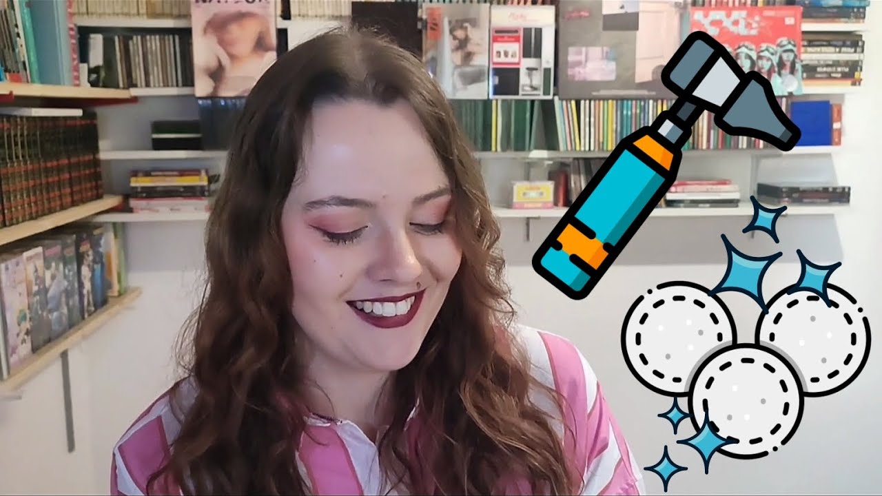 ASMR - A friend tries to clean your ears !! 