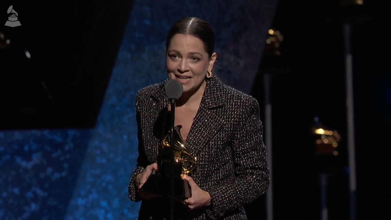 NATALIA LAFOURCADE Wins Best Latin Rock Or Alternative Album | 2024 GRAMMYs