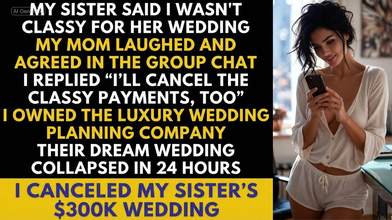 My Sister Uninvited Me From Her “Classy” Wedding. So I Canceled The $300,000 I Was Paying For It.