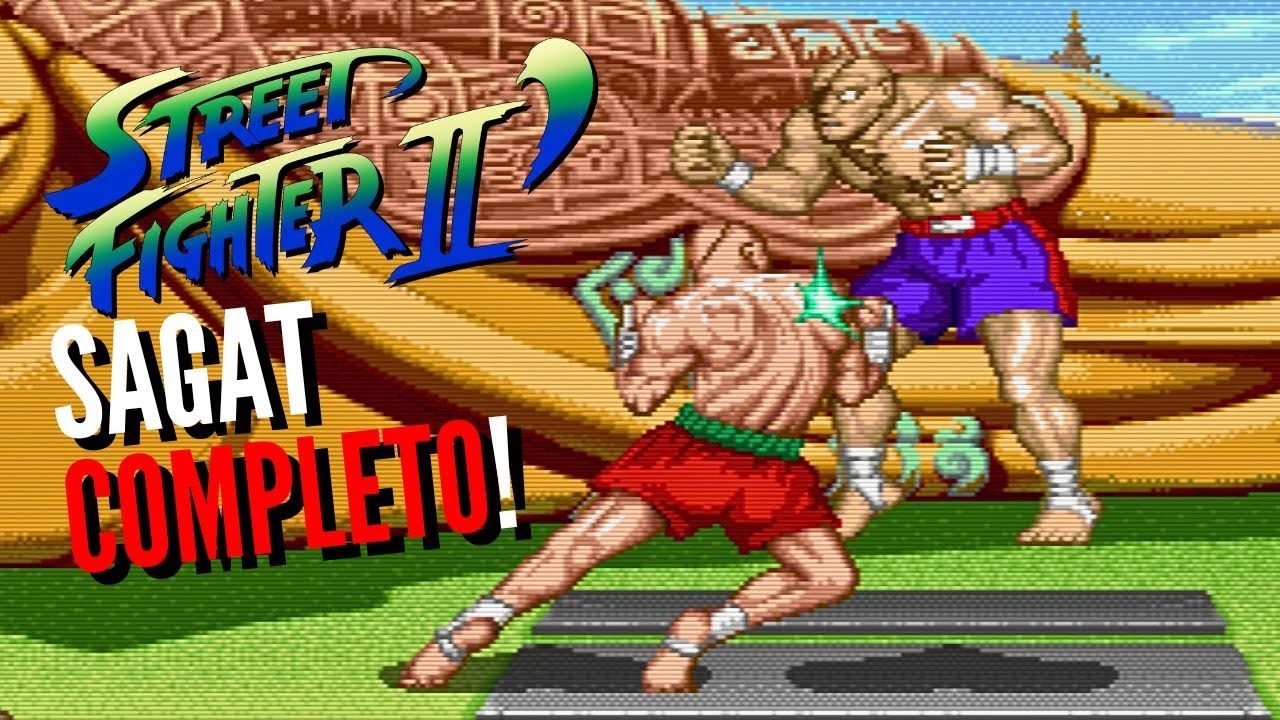 Street Fighter 2 Champion Edition - Sagat Completo