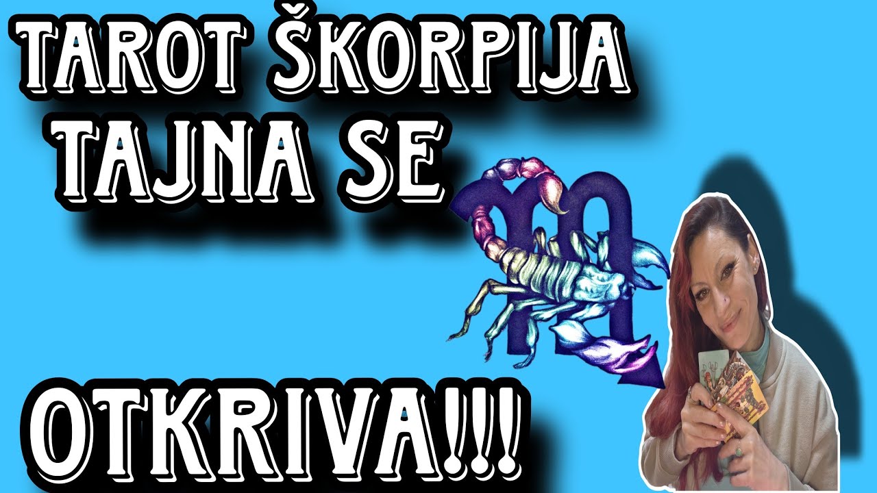 TAROT ŠKORPIJA OTKRIVANJE TAJNE#tarot#skorpion#horoskop#astrologija#radnasebi#youtube#fypシ#viral 