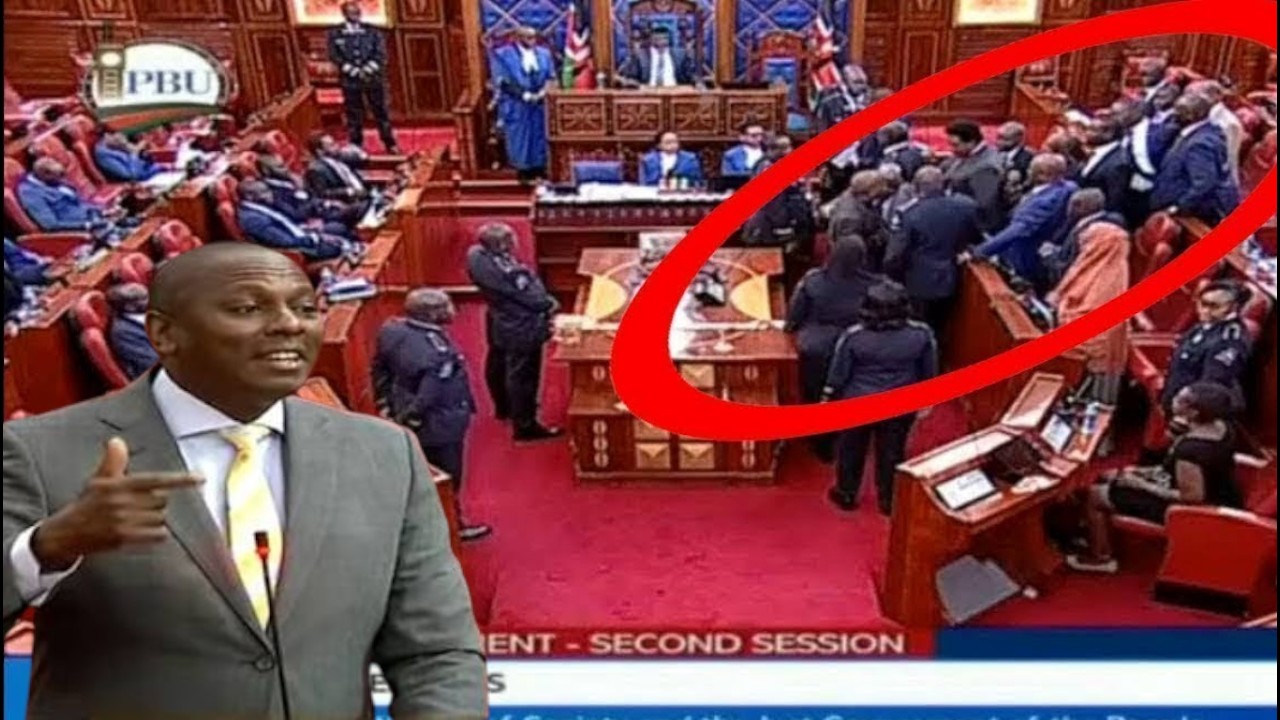 DRAMA!! Kimani Ichungwa almost beaten in Parliament while defending Finance bill 2026!🔥