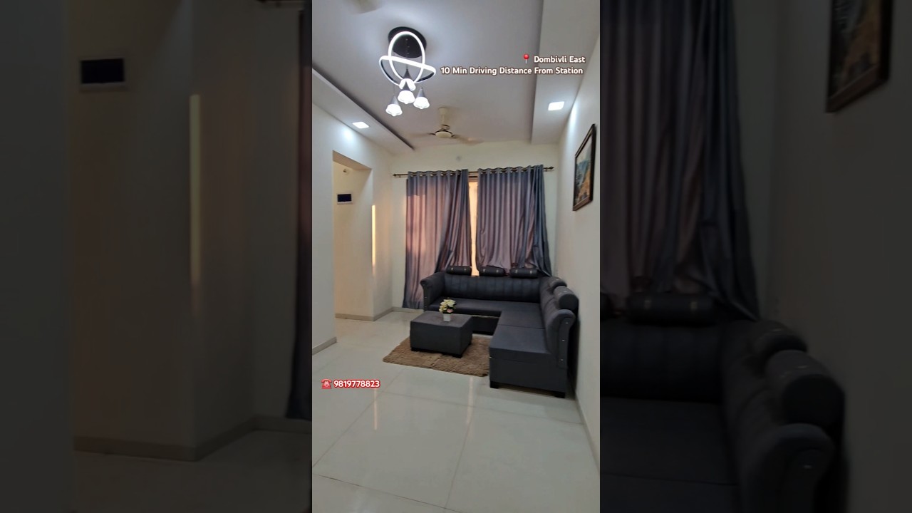 1Bhk Full Furnished Flat || Dombivli East || #realestate #home #1bhk # 2Bhk #3bhk #property