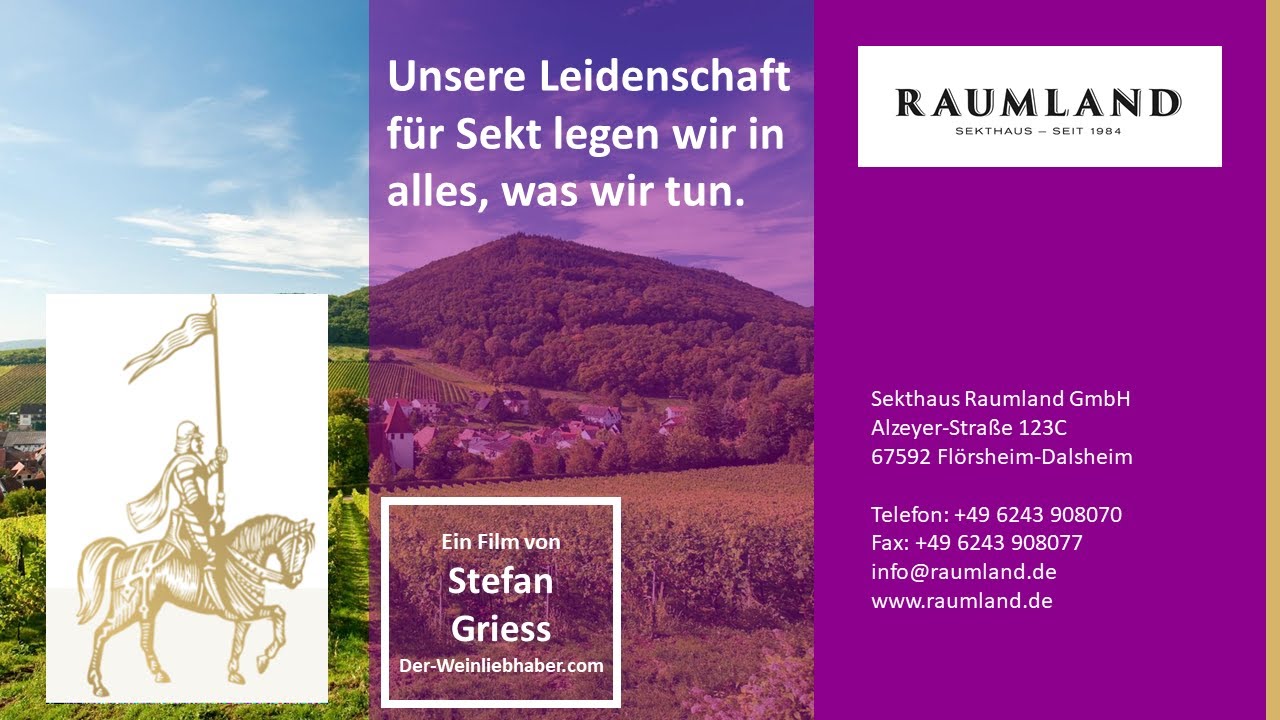 Sekthaus Raumland - Sektmanufaktur  - 67592 Flörsheim-Dalsheim - Rheinhessen
