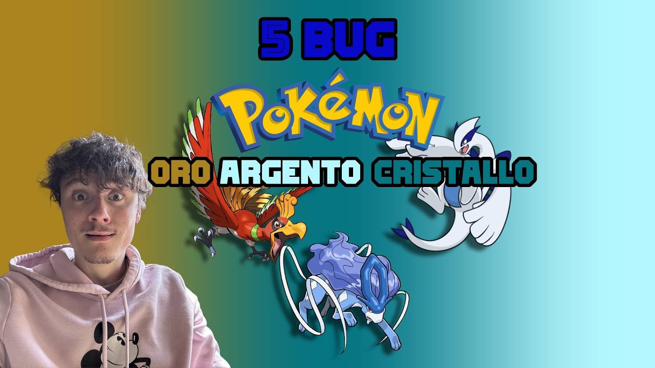 5 Bug di Pokemon Oro, Argento e Cristallo che non conosci! #pokemongoldandsilver #pokémoncrystal