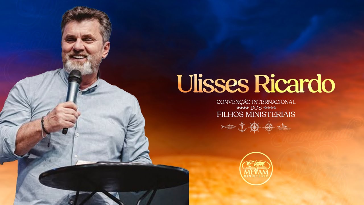 Ulisses Ricardo ministrando na Convenção Internacional dos Filhos Ministeriais 2024