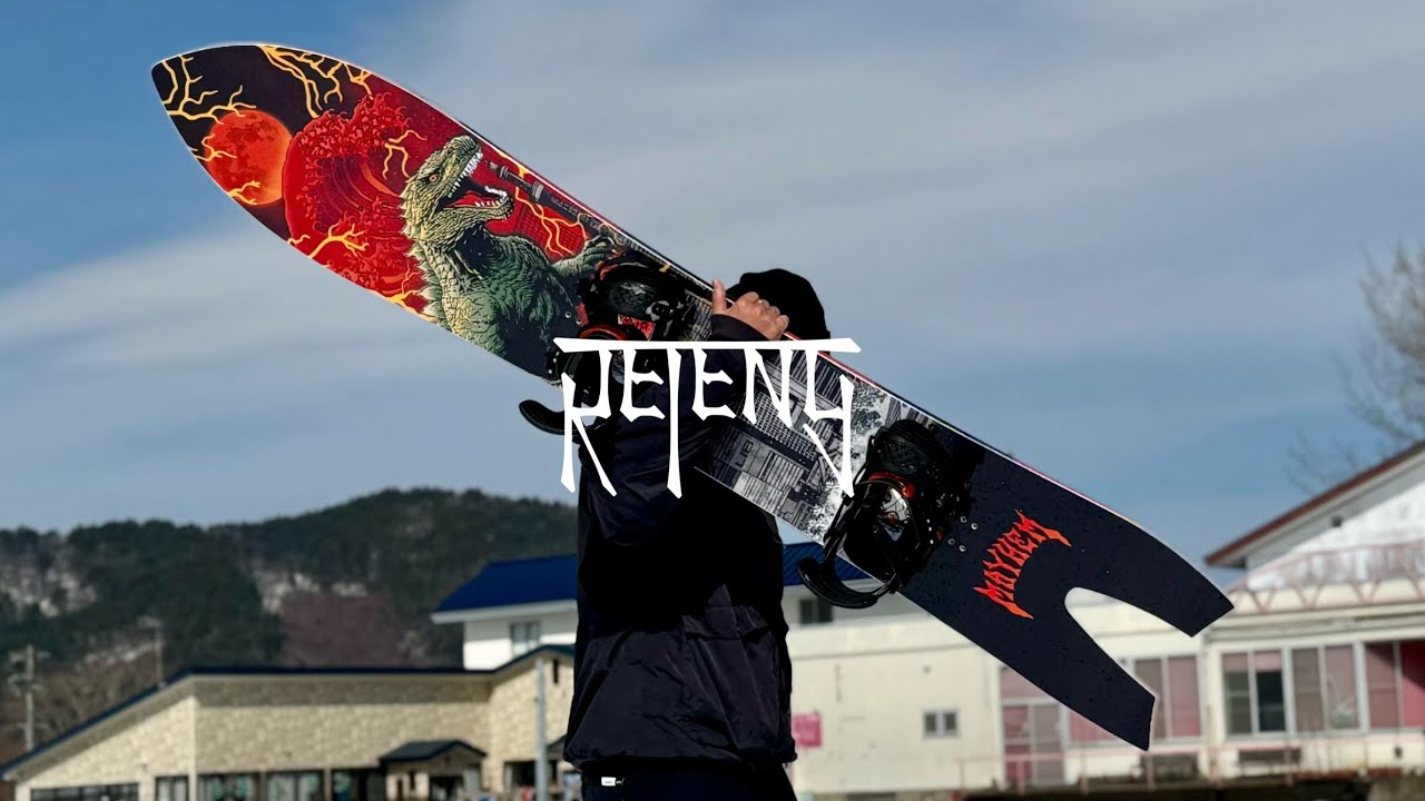 野沢温泉スキー場滑った！最後にステッカーや服について話してます！