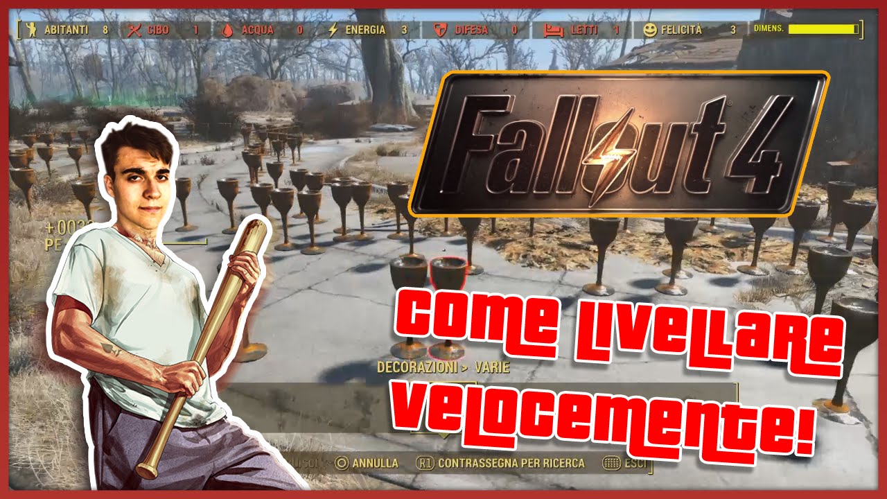 Fallout 4 - COME LIVELLARE VELOCEMENTE (10k XP al Minuto ! ESPERIENZA ILLIMITATA)