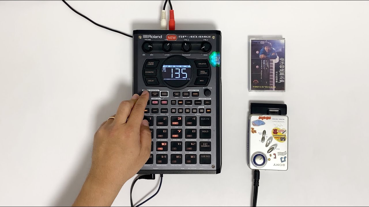 Sp404 Beat Making - Sampling Cassette Tape - Vol.20