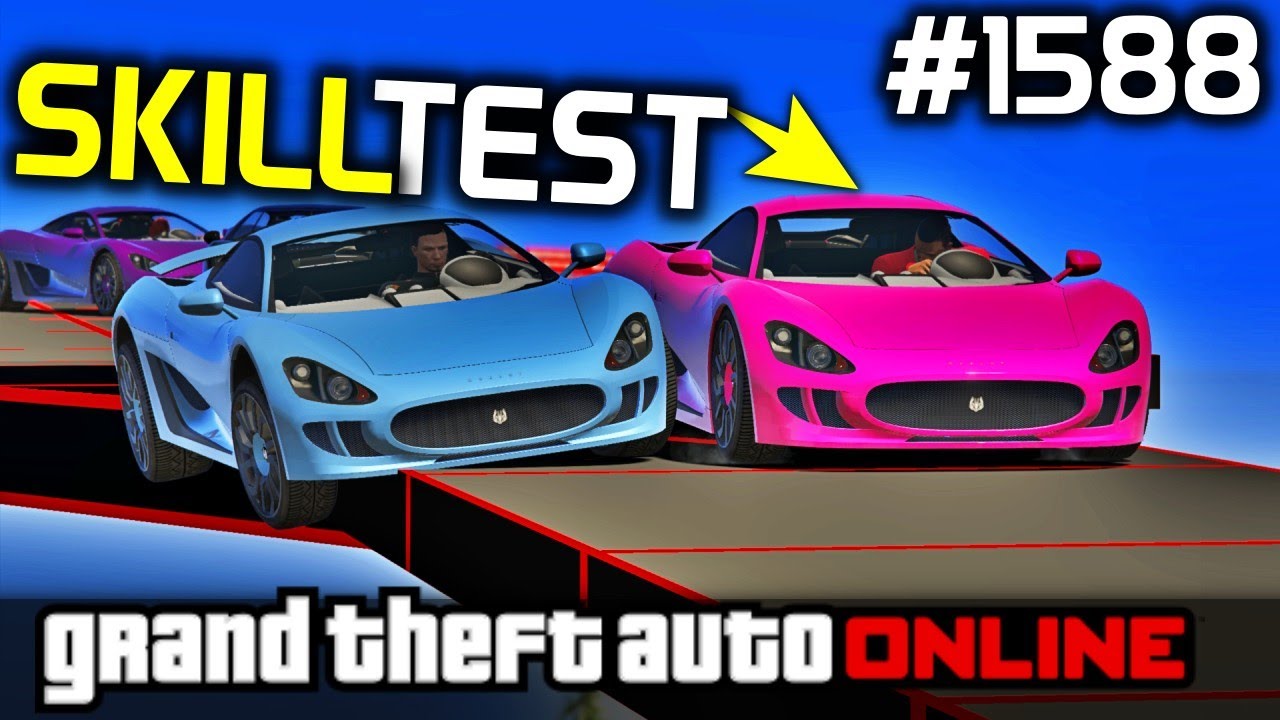 GTA 5 Online Po Polsku [#1588] SKILL TEST - @!&$ /w Ren & Yoshella & Saymon