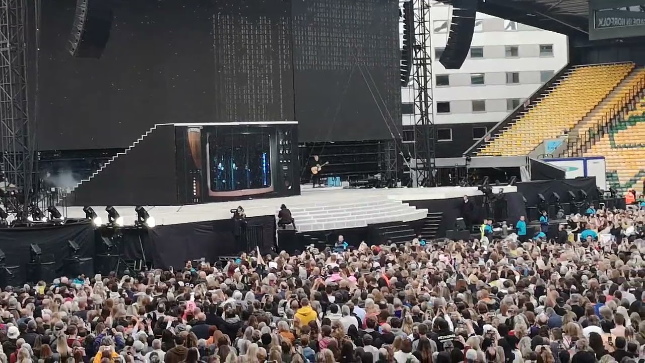 Take That concert Carrow Road Norwich 28th May 2024