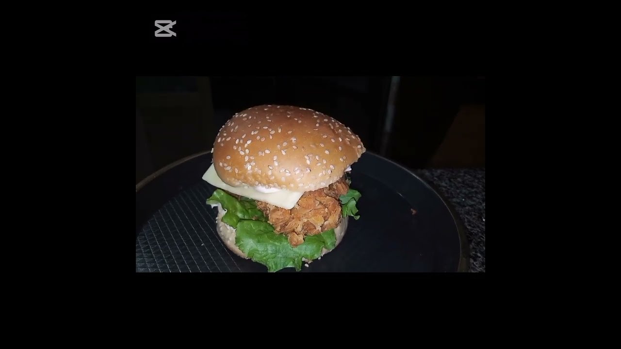 Zinger burger#explore #reels #trending 