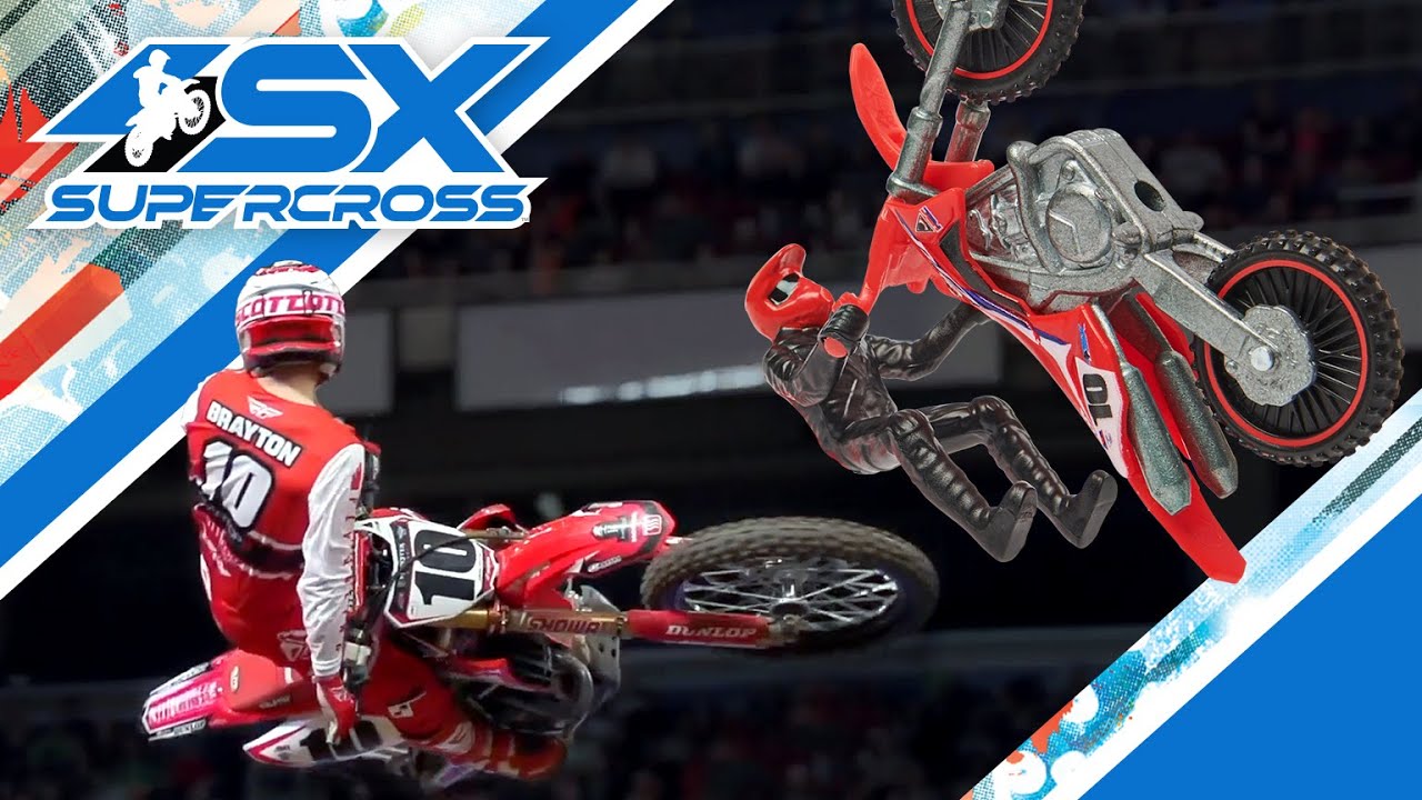Awesome JUSTIN BRAYTON Supercross replicas! Bring the action home!