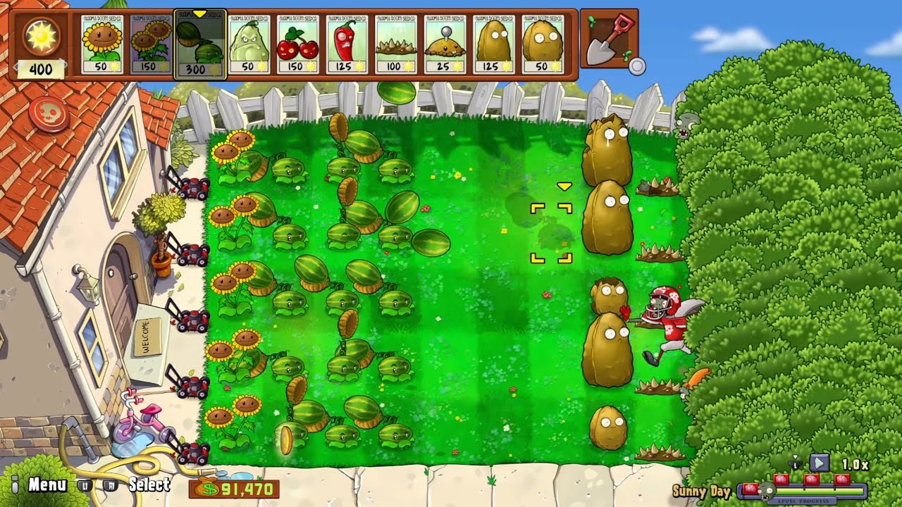 Plants vs. Zombies: Replanted (Bonus Levels) pt 2 Shakin Things Up A Bit! 