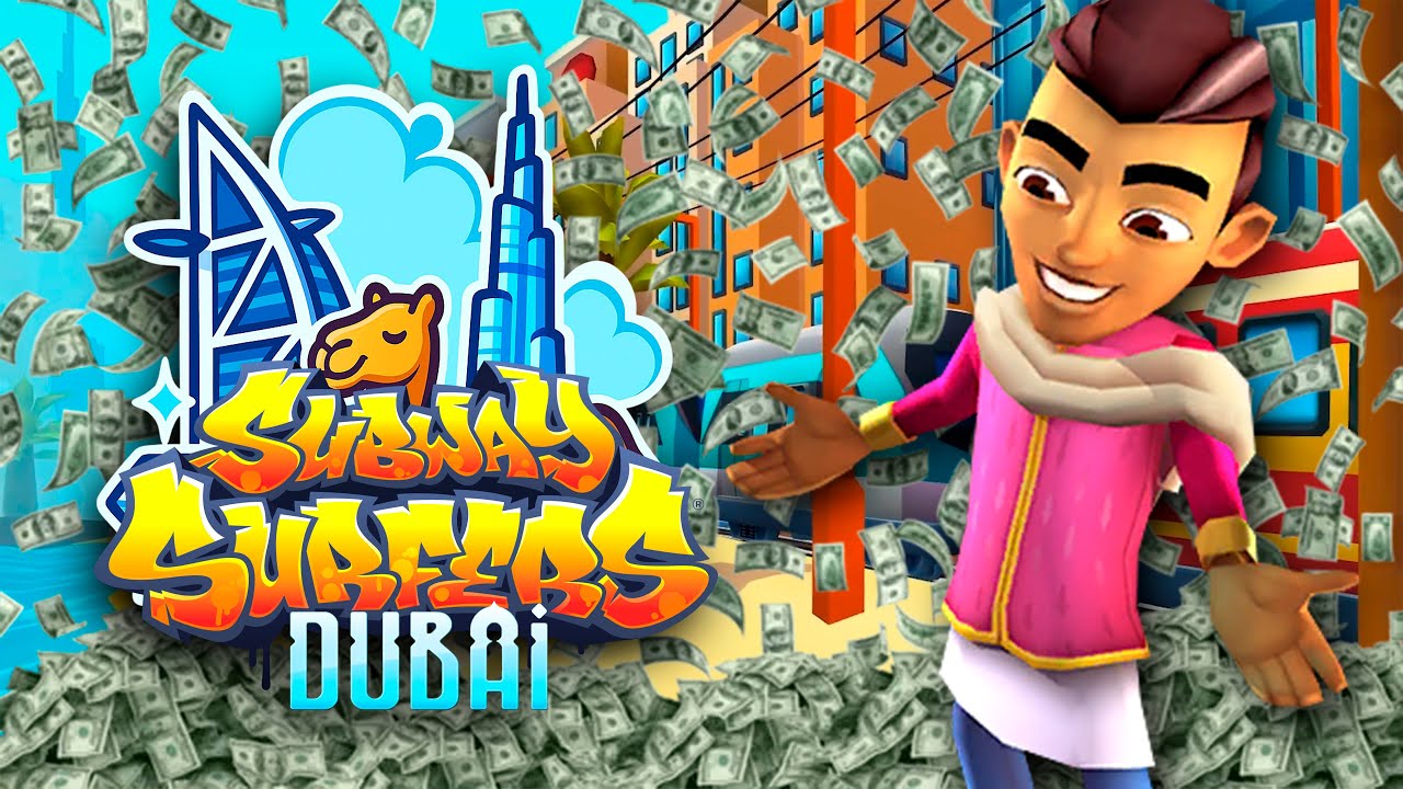 Exploring Dubai in Subway Surfers ✈️💎 (Luxury City Tour) KAREEM