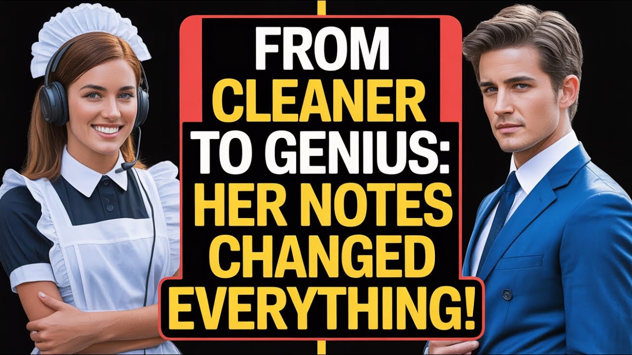 UNEXPECTED GENIUS: How a CLEANING LADY's SECRET NOTES TRANSFORMED a MILLIONAIRE'S FORTUNE Forever!