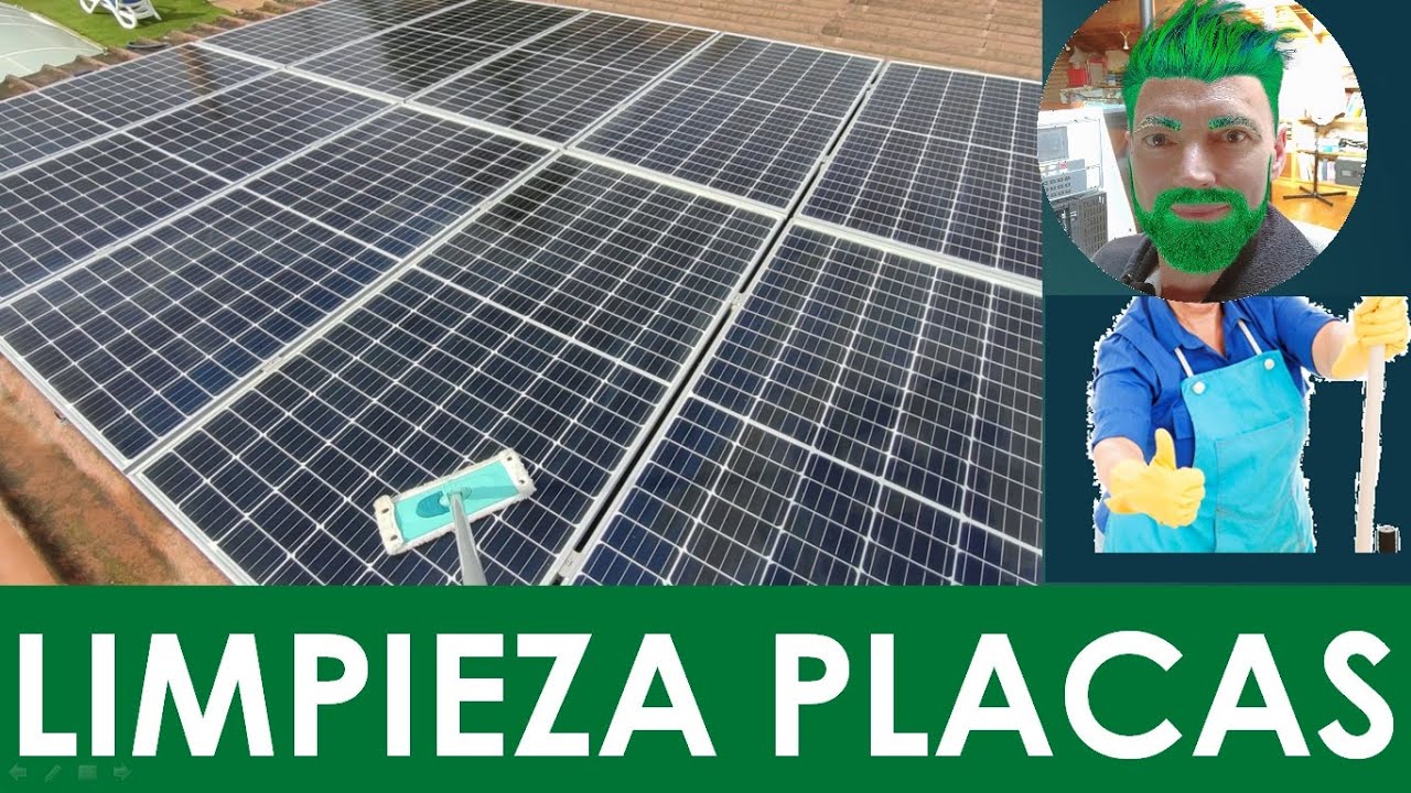 Limpieza 💦 de placas solares 😎 sin morir 💥🚑🤪 en el intento 💪💪💪👌