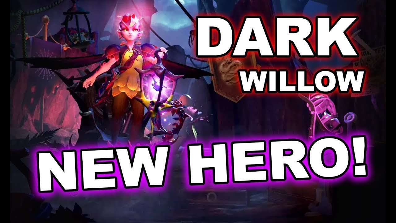 DOTA 2 NEW PATCH 707 , NEW HERO DARK WILLOW !