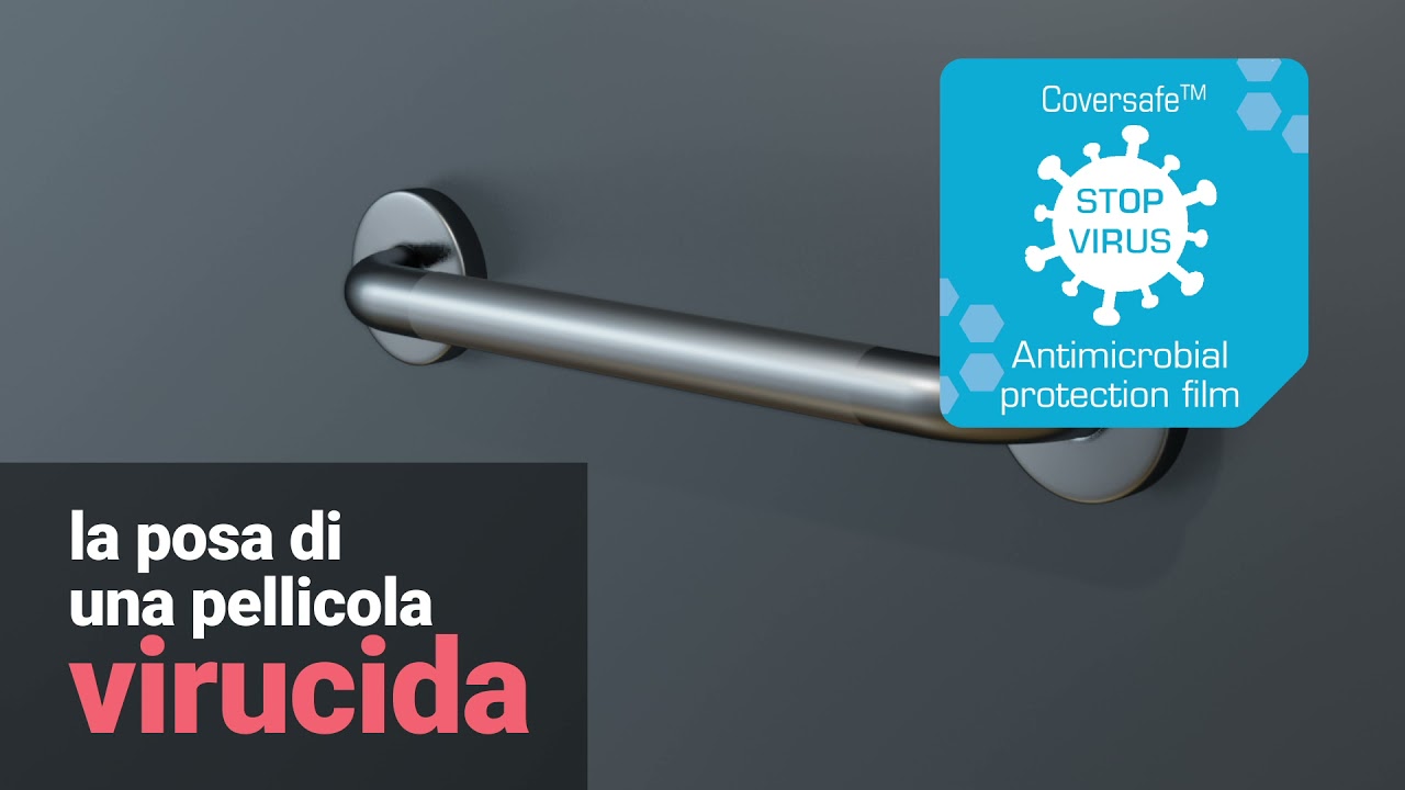 Maniglioni virucidi con pellicola COVERSAFE&trade; &ndash; PMR PRESTO