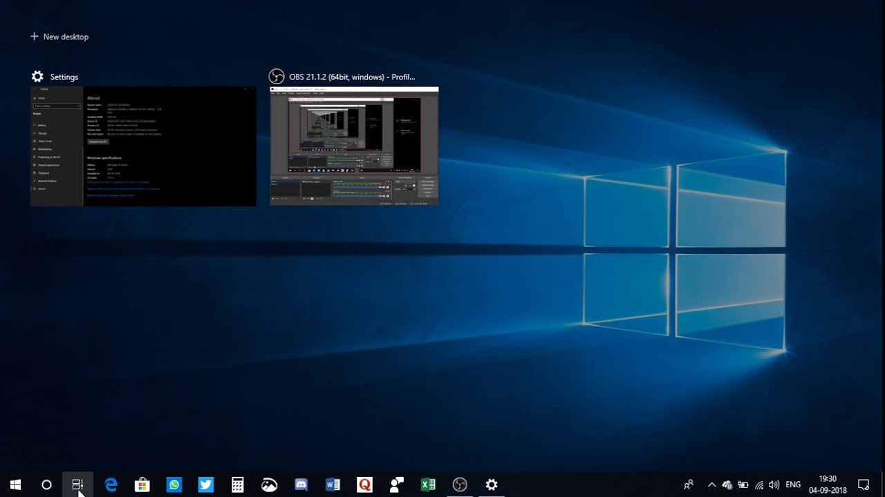 Windows 10 October 2018 update UI changes (Version 1809)