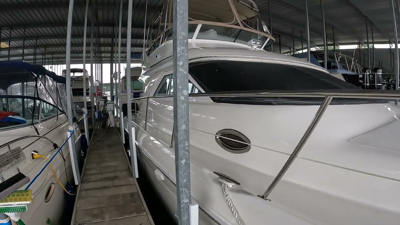 SOLD...2001 Sea Ray 400 Sedan Walk Through