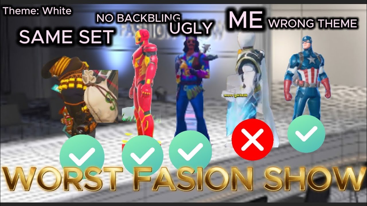 THE WORST FASION SHOW JUDGE IN HISTORY