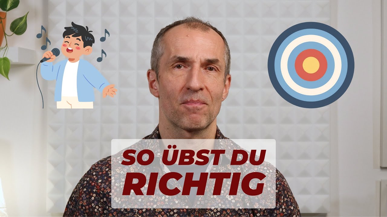 Üben beim Singen: Wie lange, wie oft und was? So geht’s!