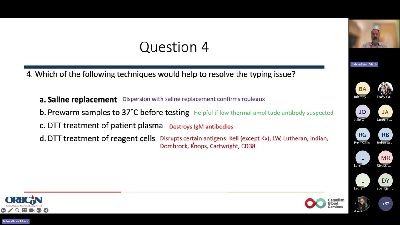 2025 ORBCoN/CBS Annual Technical Wet workshop Tier 1 discussion