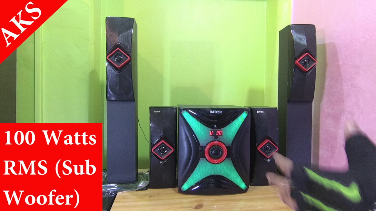 UnBoxing Intex IT Star 14000 SUF Home Theatre by AKS