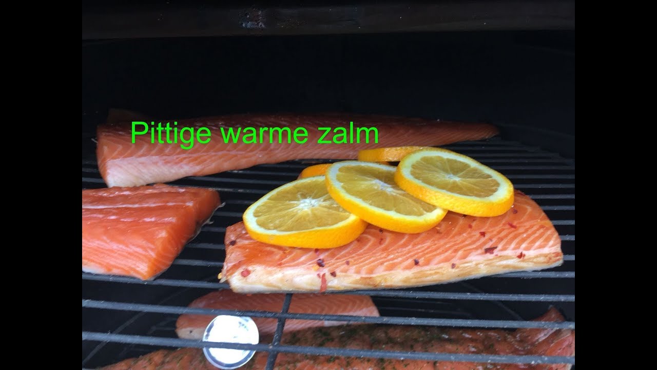 Roken van A tot Z: Pittige warme zalm