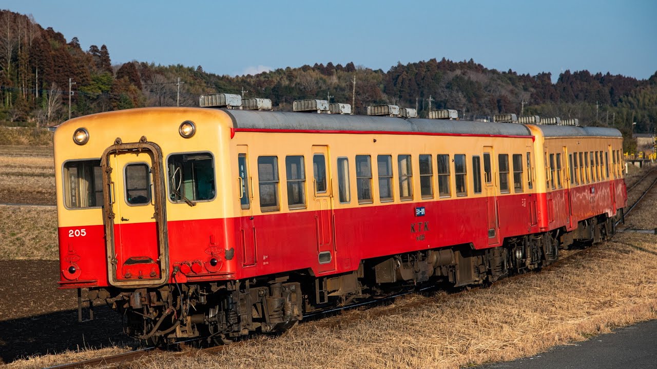 【小湊鐡道】キハ205+キハ201