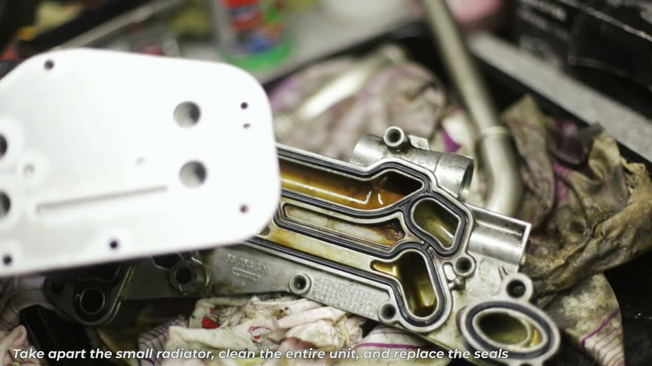 How to replace oil cooler gaskets – Astra J 1.6 - A16XER 